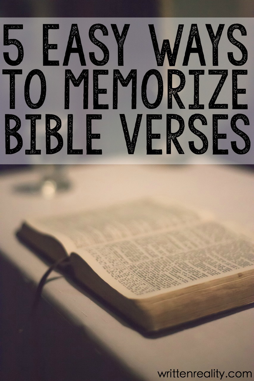 What Are The Easiest Bible Verses To Memorize