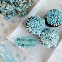 How to make hydrangea cupcakes like look like real flowers