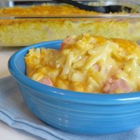 ham hash brown breakfast casserole
