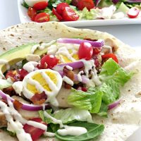 cobb salad wrap recipe