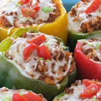 Easy Stuffed Bell Pepper