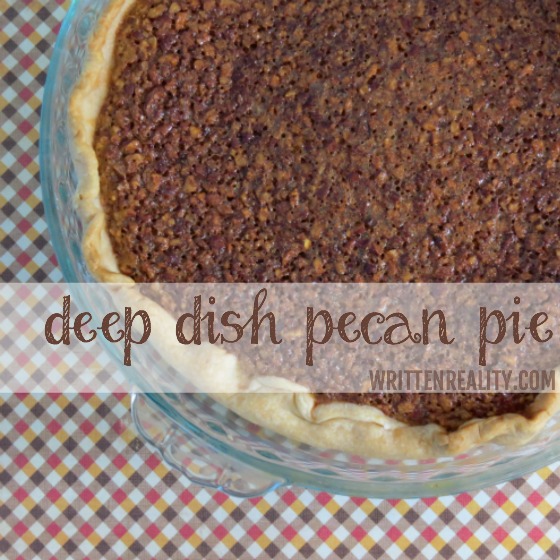 Deep-Dish Pecan Pie