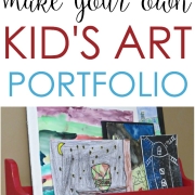 Make Your Own Kids Art Portfolio Case