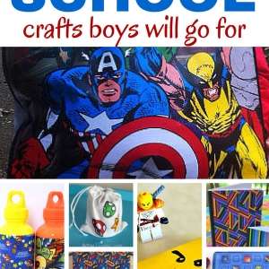 DIY Back to School Crafts Boys Will Go For