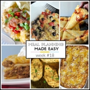 Meal Planning Made Easy Week #18