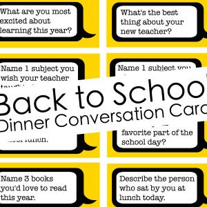 School Talk Conversation Starters