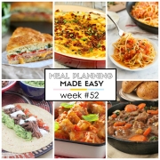Easy Meal Plan #52