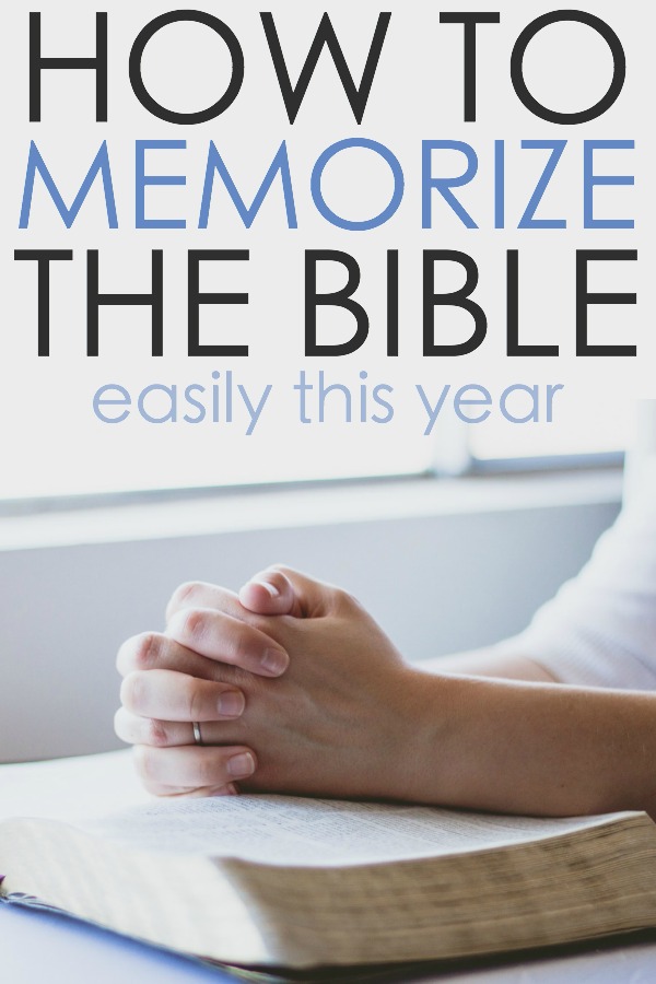 memorize scripture