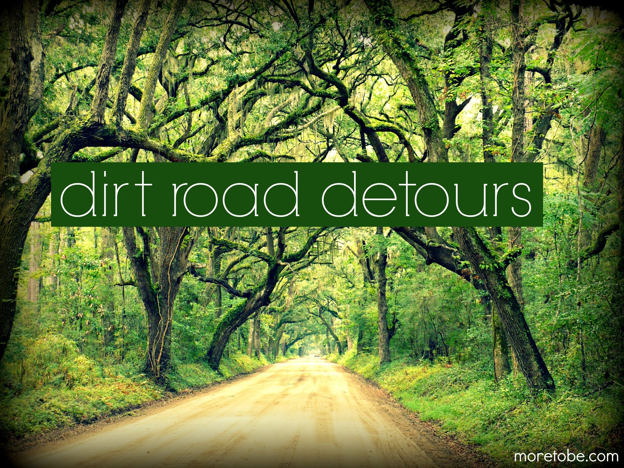 dirt road detours