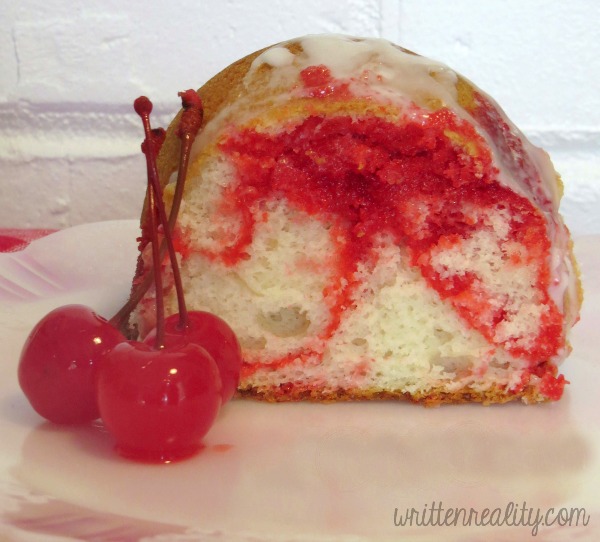 Candied Cherry Bundt Cake