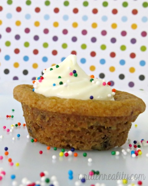 Try Cream Cheese Cookie Cups for a quick & easy dessert!