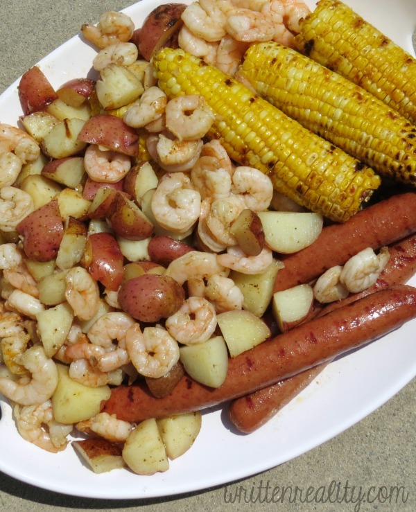 Low Country Boil on the grill Written Reality