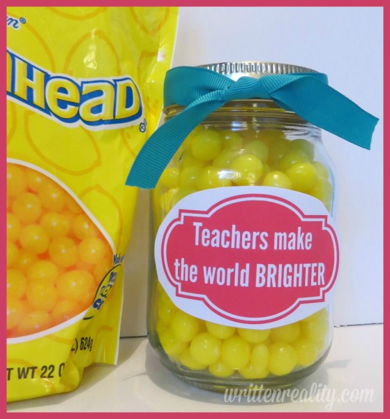 End of the Year Teacher Gifts - Written Reality