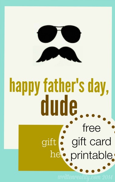 Free Father's Day Cards - Written Reality