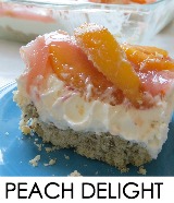 peach dessert