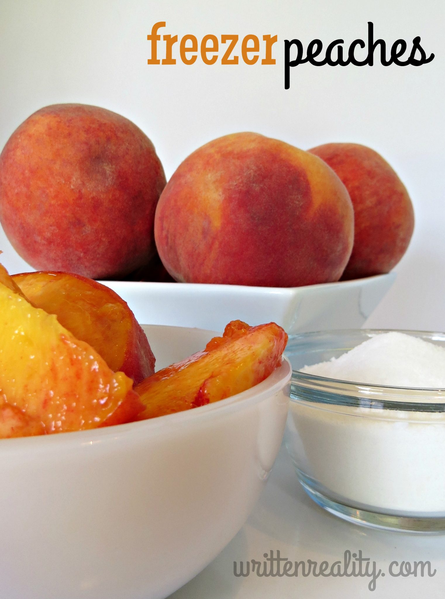 How To Freeze Peaches - Savoring The Good®