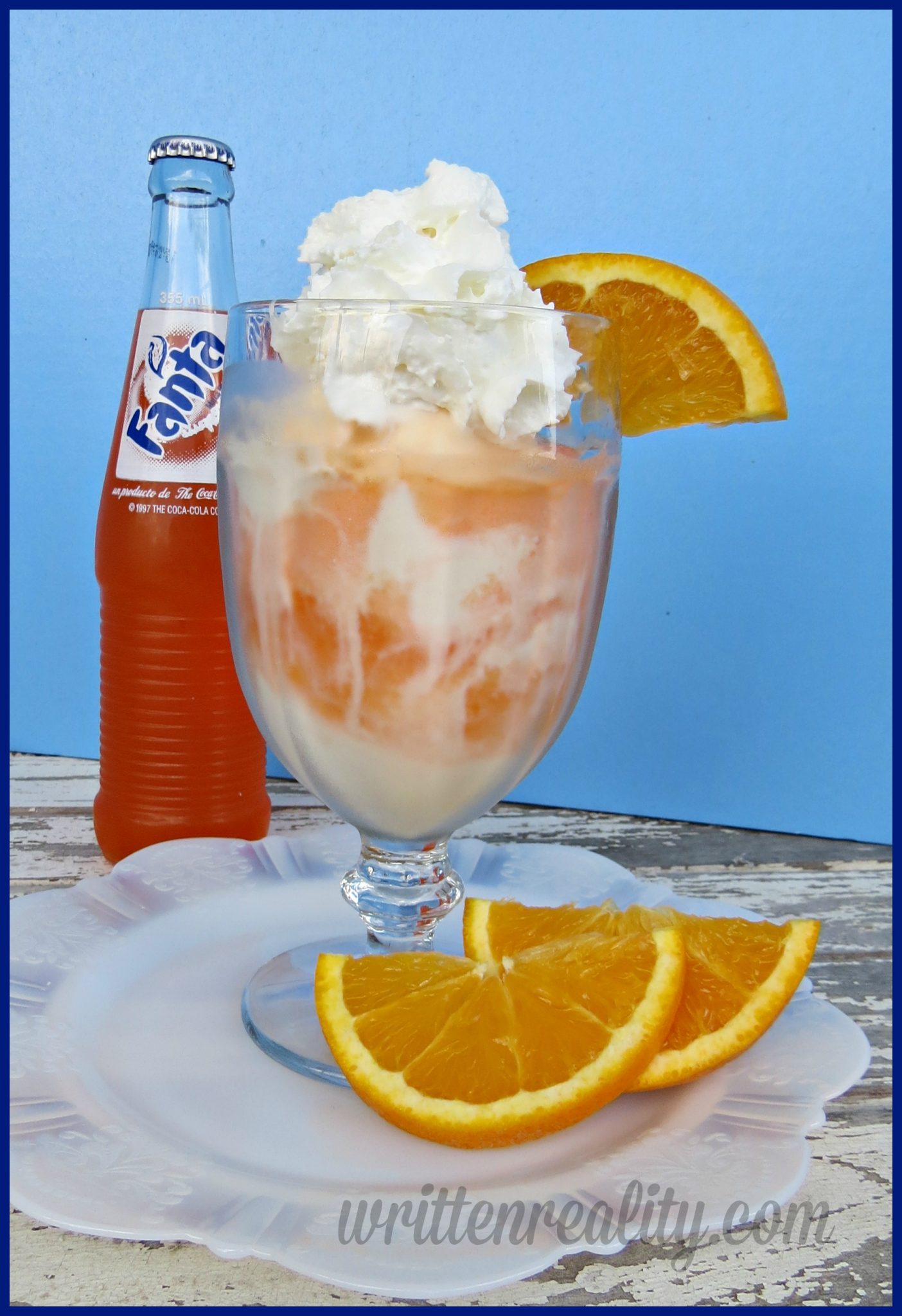 Orangesicle Cream Float Recipe