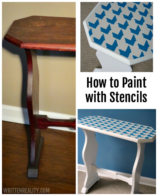 How to Paint with Stencils - Written Reality