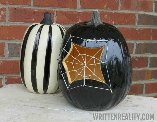 Spider Web Pumpkin