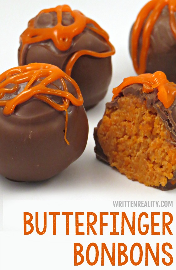 Homemade Butterfinger Bonbons recipe