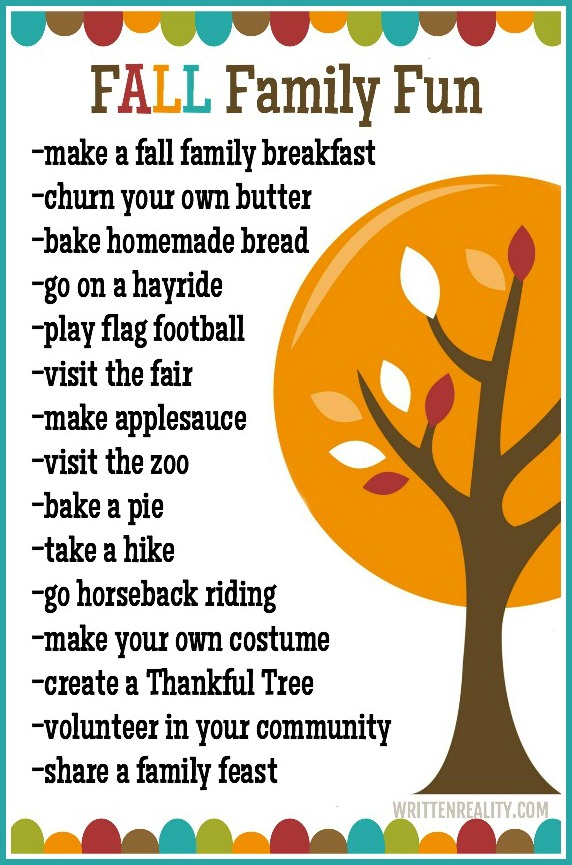 Fall Family Fun Guide