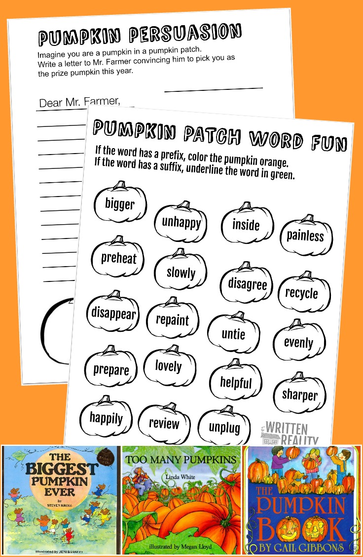 printable pumpkin worksheets