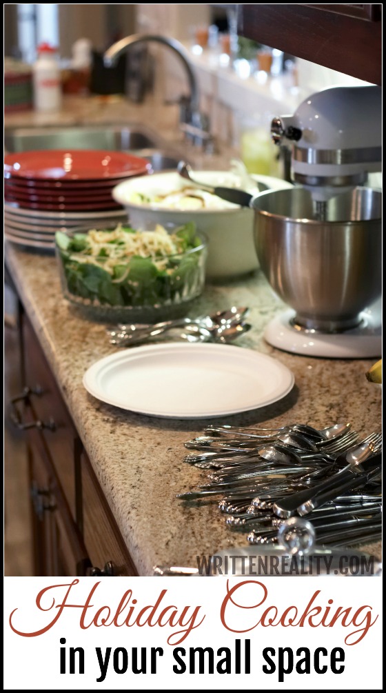 Holiday Cooking Small Kitchen