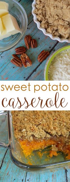 sweet potato casserole recipe pecans