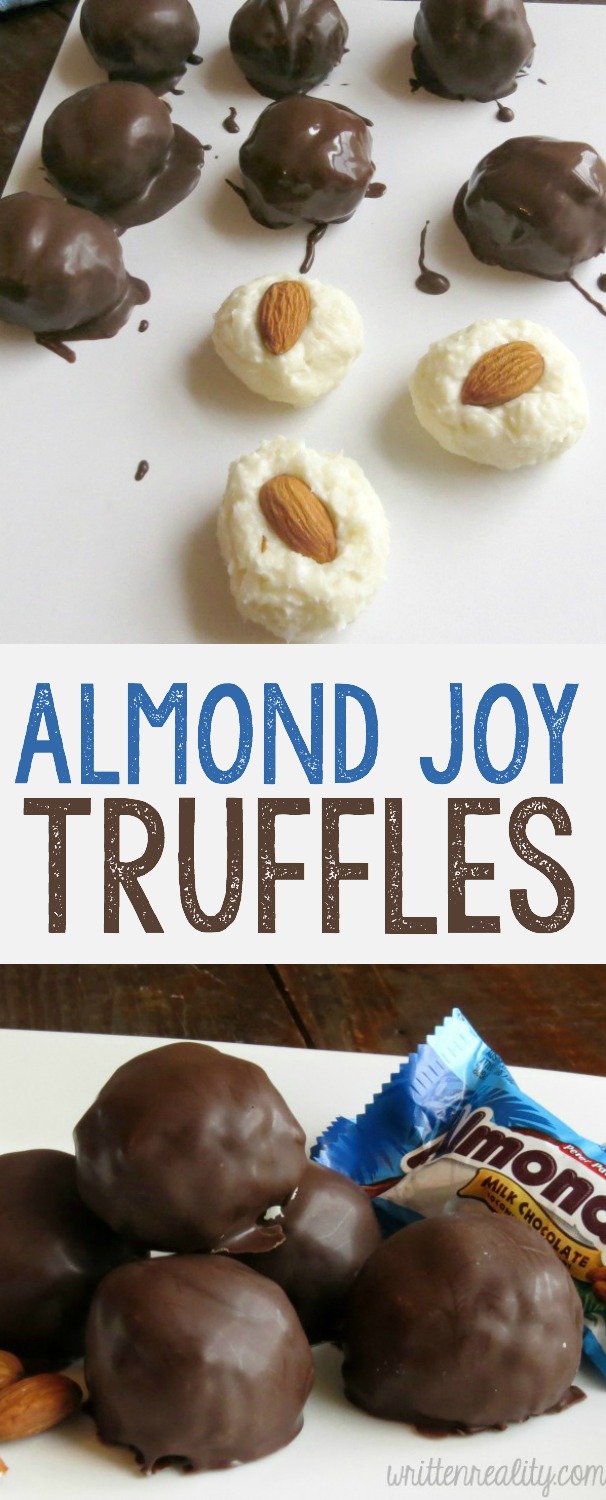 almond joy truffes recipe