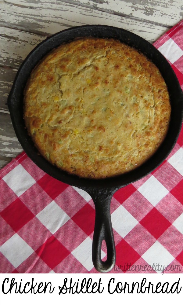 Chicken Skillet Cornbread