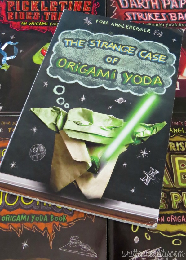 Boys love to read The Origami Yoda Series