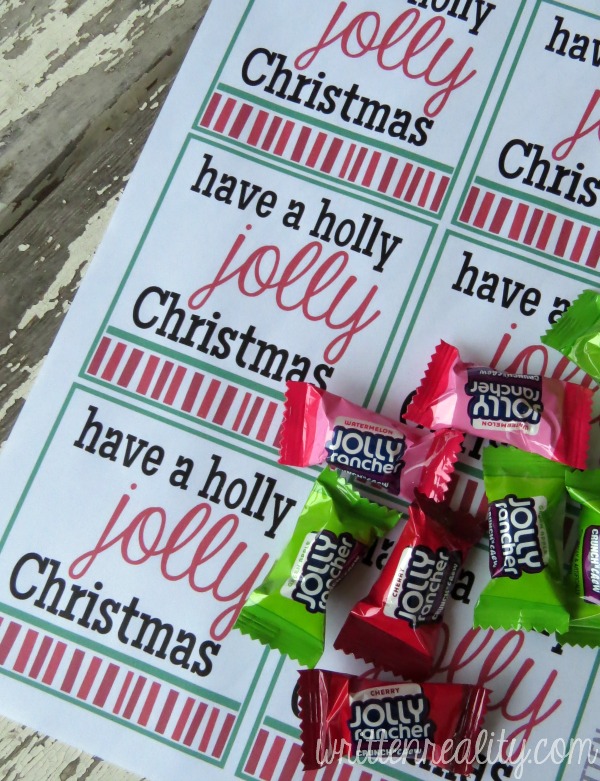 Holly Jolly Christmas Tags