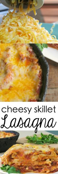 The Best Skillet Lasagna That's Super Quick, too! - Written Reality