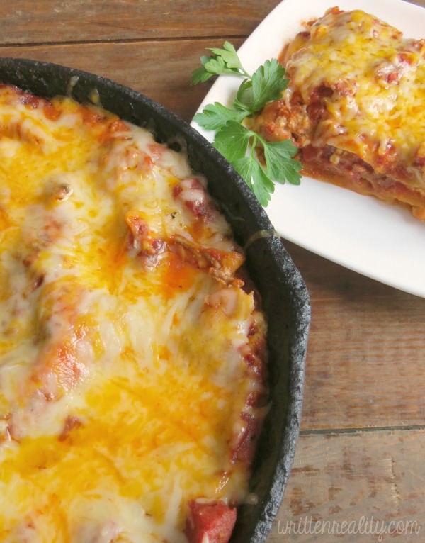 The Best Skillet Lasagna That S Super Quick Too Written Reality