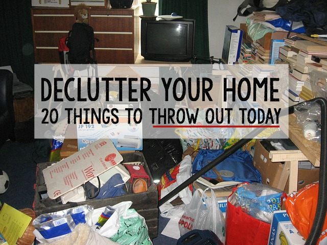 declutter your home