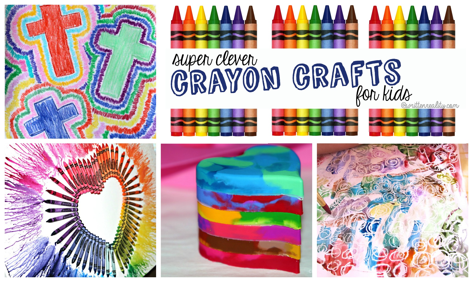 Rainbow Crayon Resist Art Project for Kindergarteners - The Play Based Mom