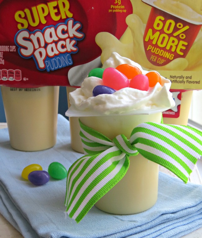 Easter Snack Pack Pudding