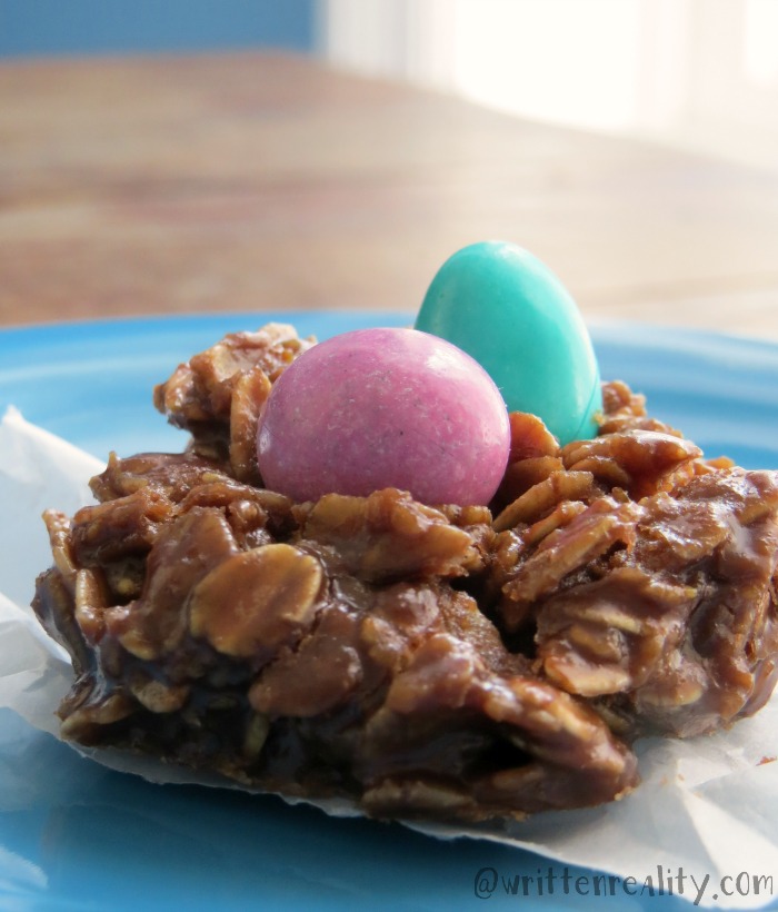no bake Easter cookies with oatmeal