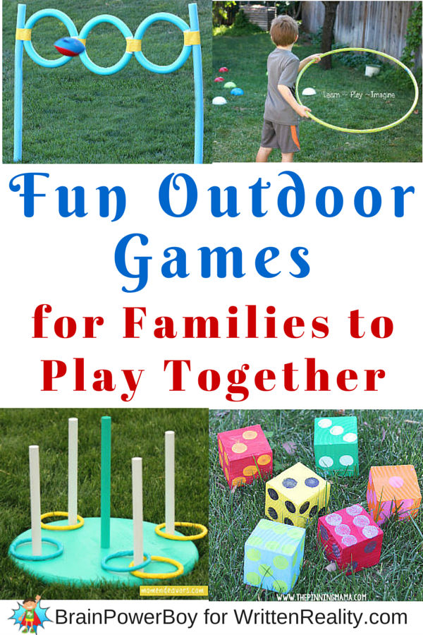 Fun Outdoor Games for Families - Written Reality