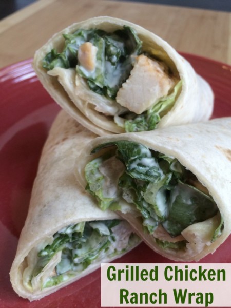 Grilled Chicken Ranch Wrap