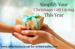 Simplify Your Christmas Gift Giving This Year