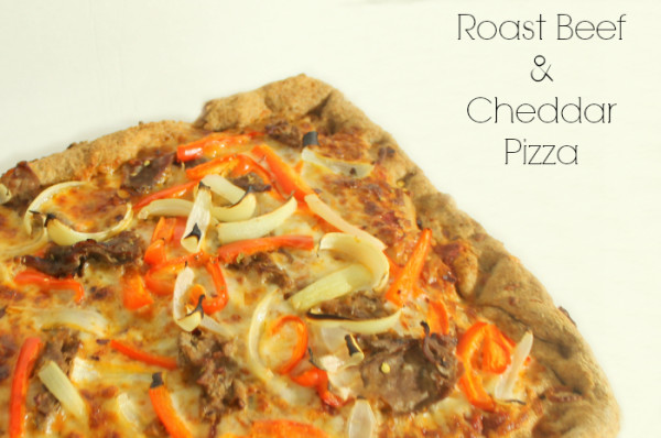 Roast Beef and Cheddar Pizza