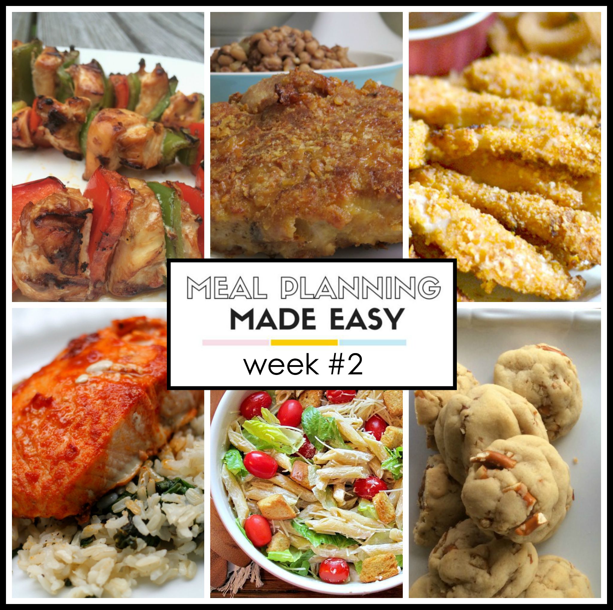 week meal planner for two