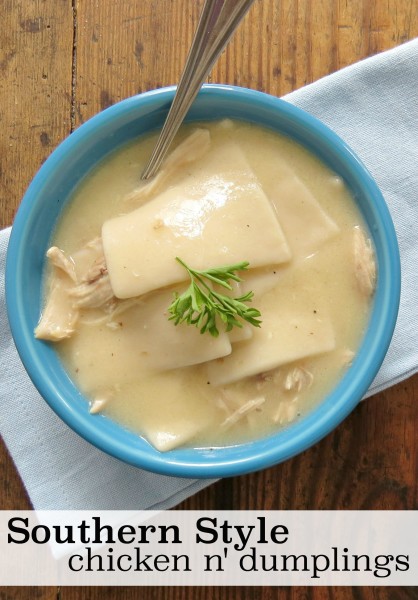 Southern Style Chicken n' Dumplings