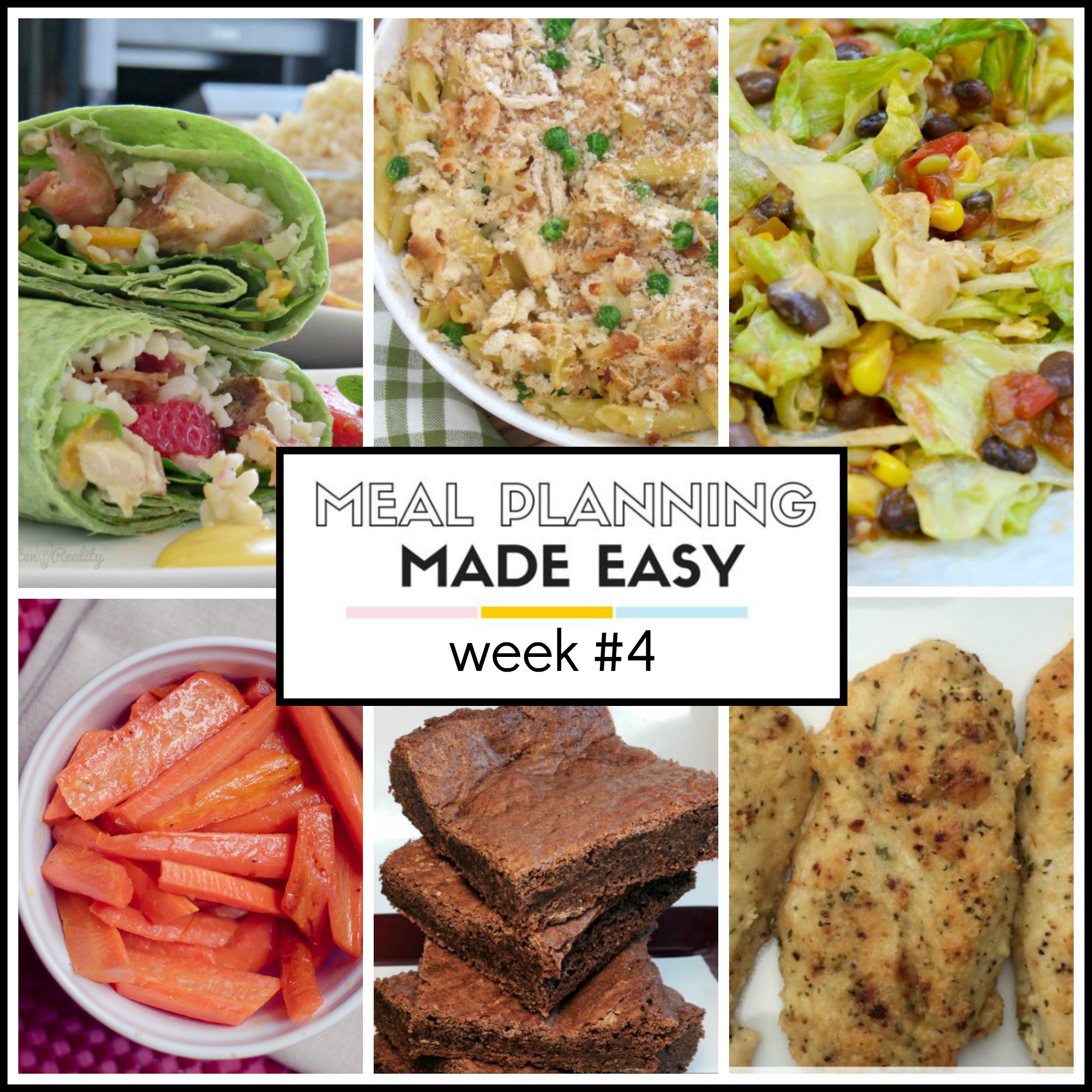 Meal Planning Made Easy Week #4 - Written Reality