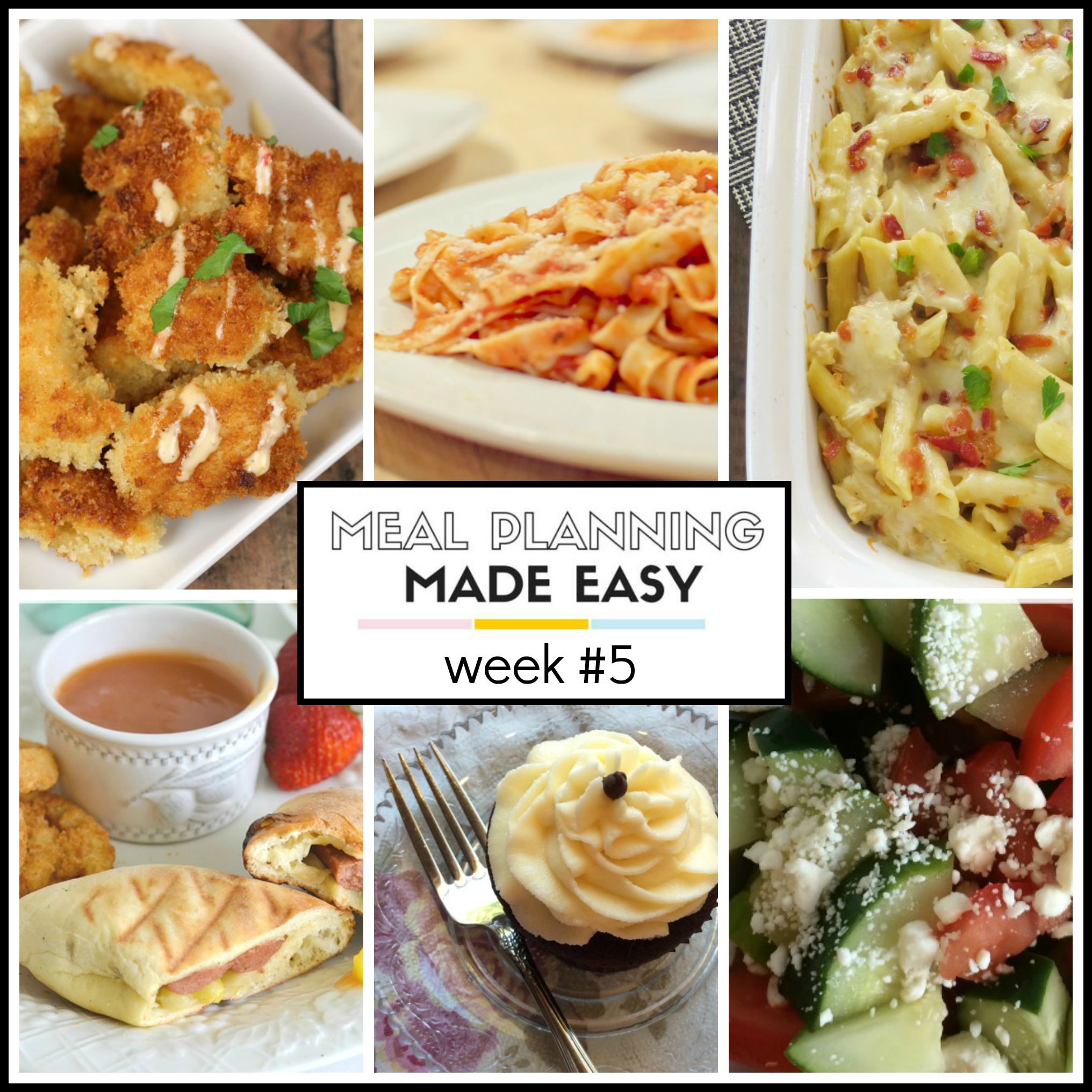 Meal Planning Made Easy Week #5 - Written Reality