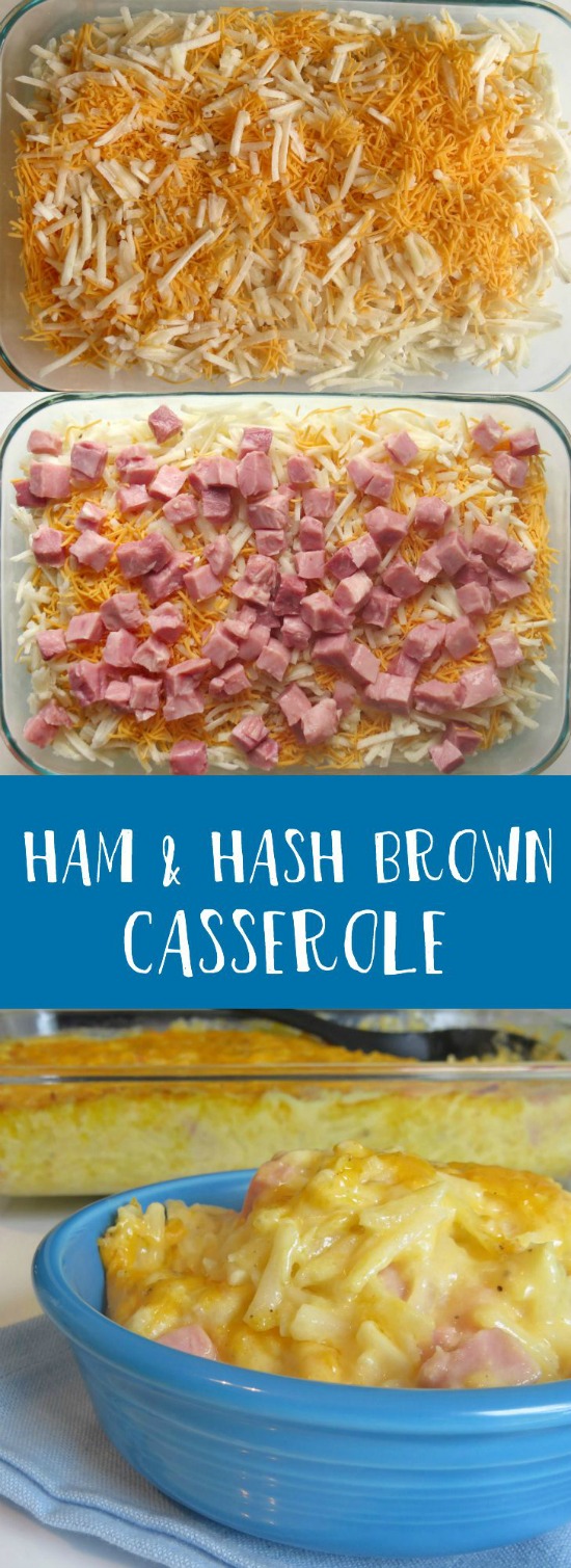 ham hash brown breakfast casserole