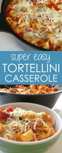 Baked Tortellini Casserole recipe