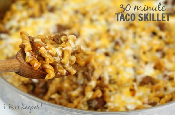 Dinner-Recipes-Quick-Easy-30-Minute-One-Pot-Taco-Skillet-It-Is-a-Keeper-C