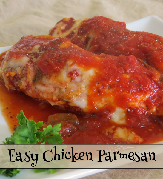 easy chicken parmesan